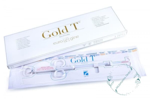 Внутриматочная спираль Gold T (Cu 375+Au, медь + золото)